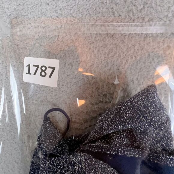 FREE PEOPLE WOMENS DRESS MAXI BLUE WITH SILVER GLITTER SIZE S P - Picture 9 of 10